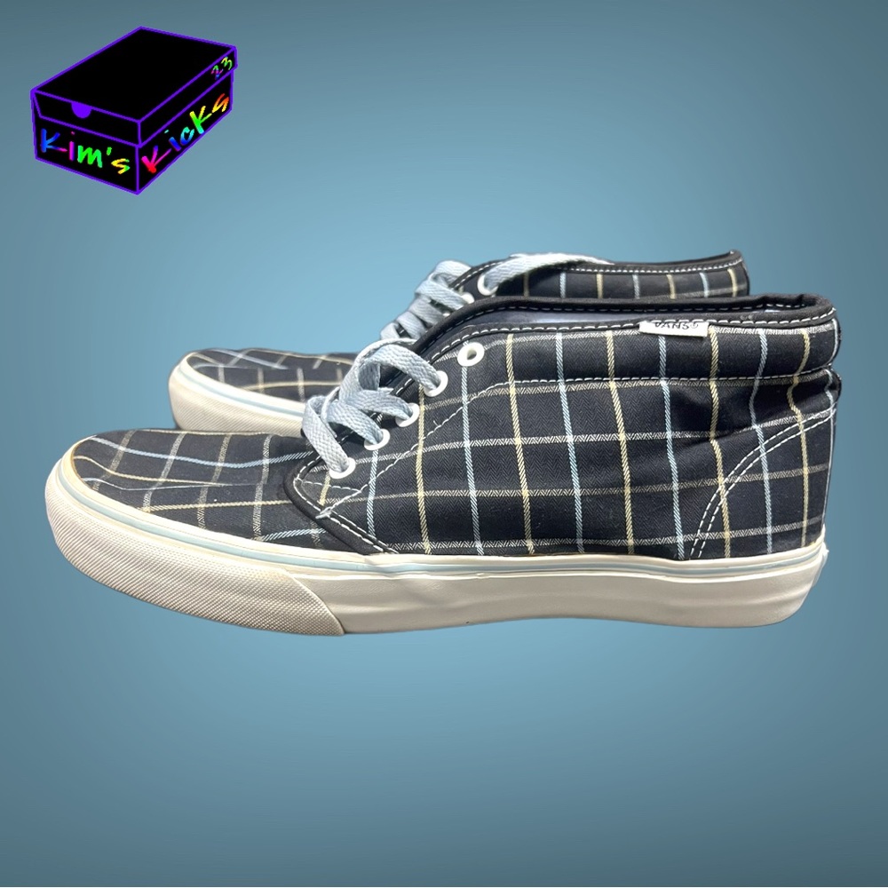 Vans Plaid Canvas Shoes Size 11.5